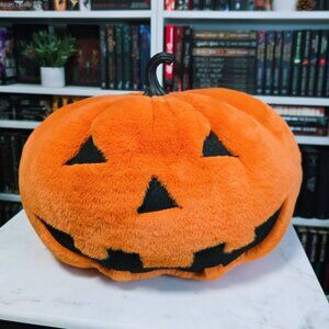 Large Soft Pumpkin Decor Pillow
